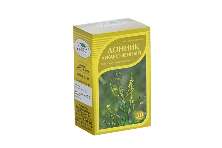 Донника аптечного трава сырье косметическое, 50 г