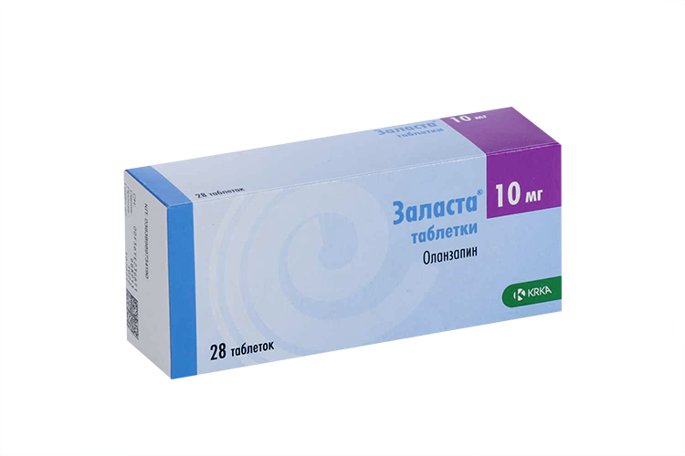 Заласта 10 мг, 28 шт, таблетки (Д)
