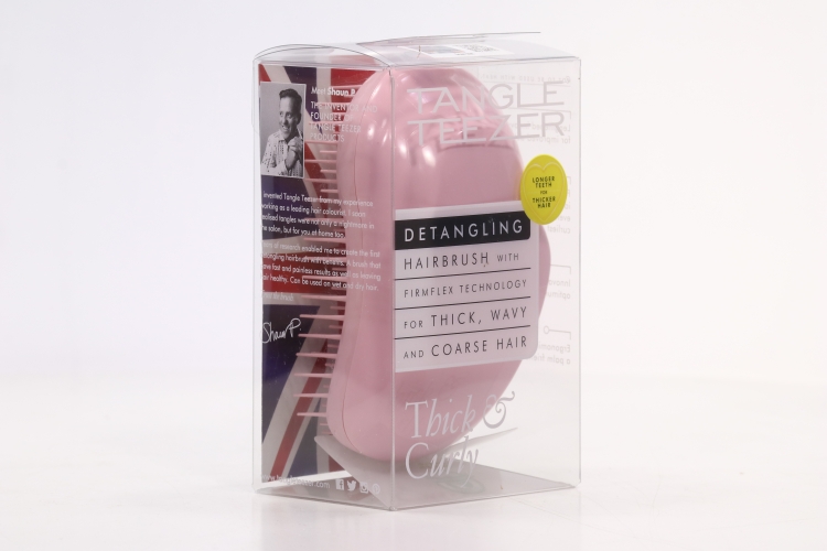 Расческа д/волос Tangle Teezer Thick Curly Dusky Pink густых/вьющихся волос розовая