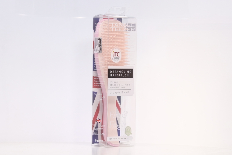 Расческа д/волос Tangle Teezer The Wet Detangler Fine Fragile Pink Whisper окраш/ослаб волос кремовая