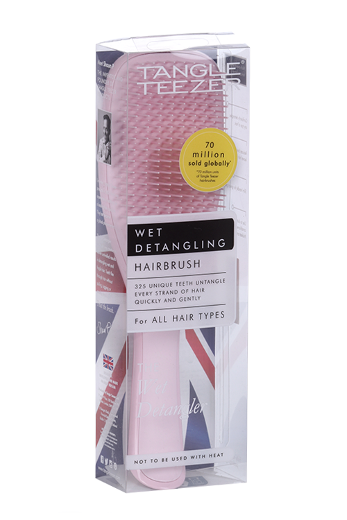 Расческа д/волос Tangle Teezer The Wet Detangler Millennial Pink пастельно-розовая