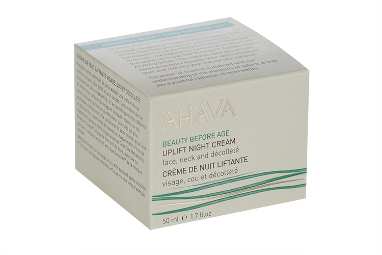 Крем AHAVA beauty before age ночной для подтяжки кожи лица шеи и зоны декольте 50 мл