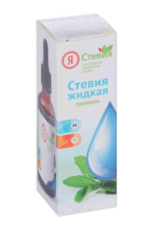 Сахарозаменитель Я Стевия премиум стевия жидкая натуральный подсластитель пп zero, 30 мл