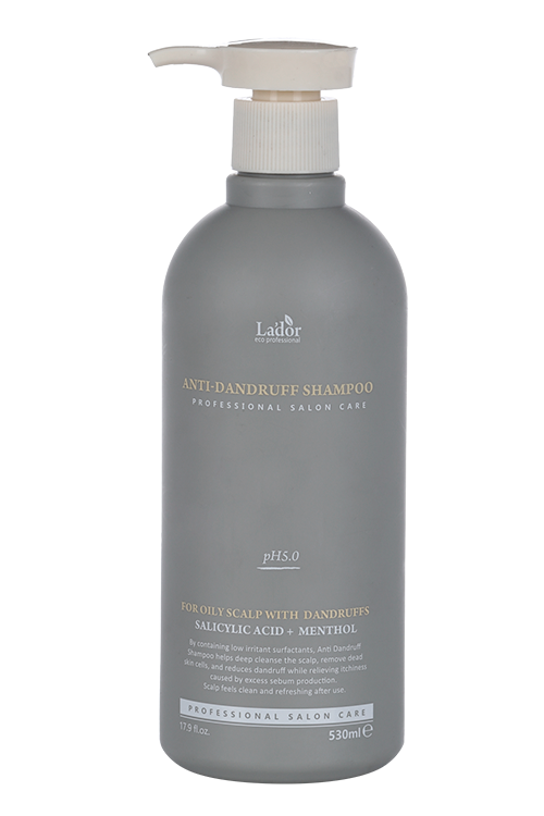 Шампунь д/волос Lador от перхоти слабокислотный Lador Anti Dandruff, 530 мл