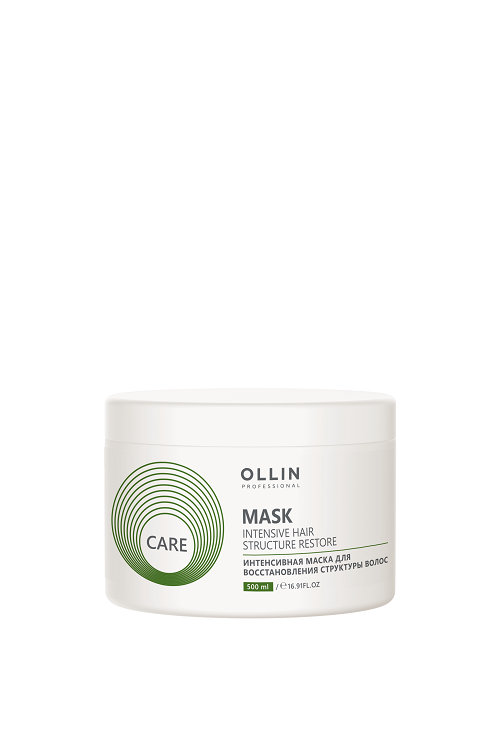 Маска Ollin professional care intensive д/восстановления волос, 500 мл