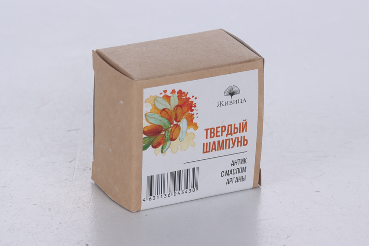 Шампунь Живица д/волос твердый золото антик с маслом арганы, 50 г