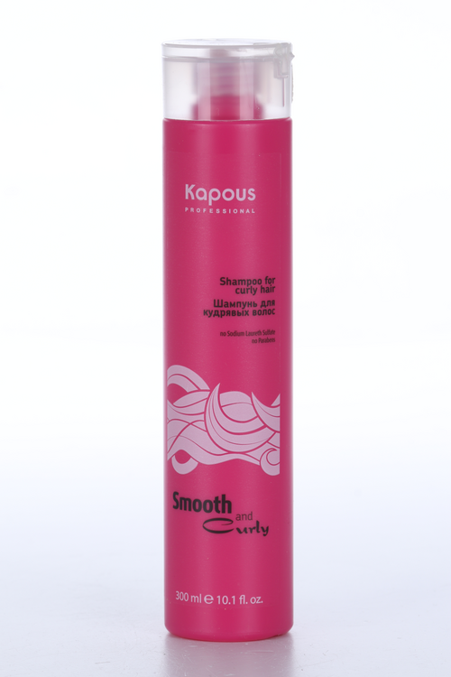 Шампунь Kapous Professional д/кудрявых волос smooth and curly, 300 мл