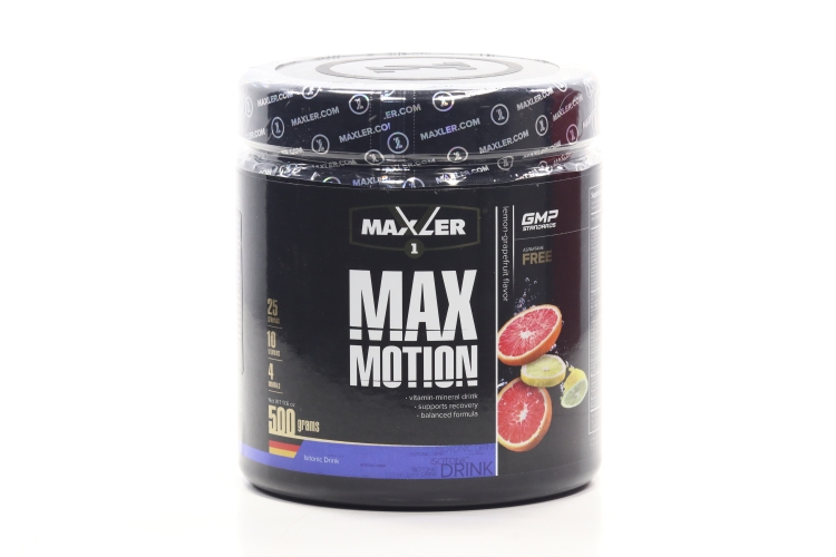 Изотоник MAXLER max motion lemon grapefruit, 500 г