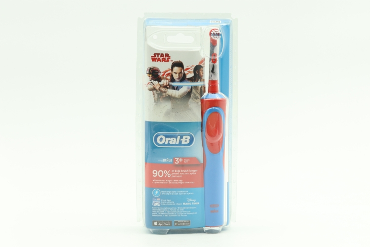 Электрическая з/щётка ORAL-B Vitality D12.513K 3+ звездные войны блистер красный/синий