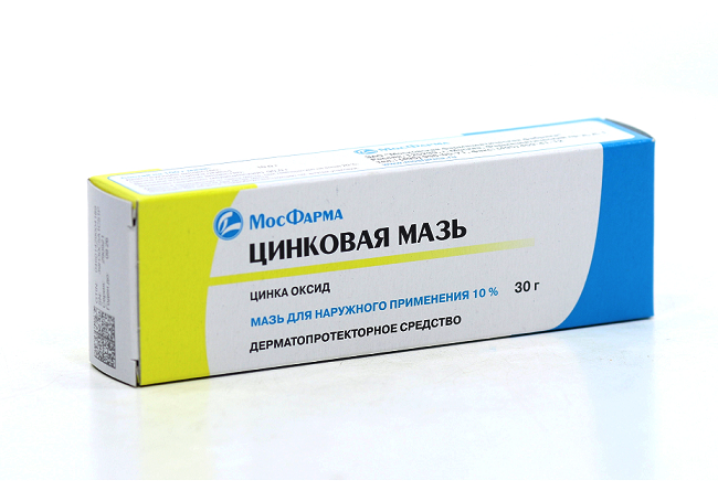 Цинковая 10%, 30 г, мазь для наружного применения