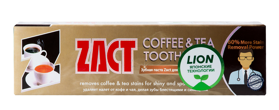 З/паста Zact Lion отбеливающая, 100 г