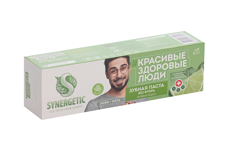 З/паста «Synergetic» активная защита, 100 г