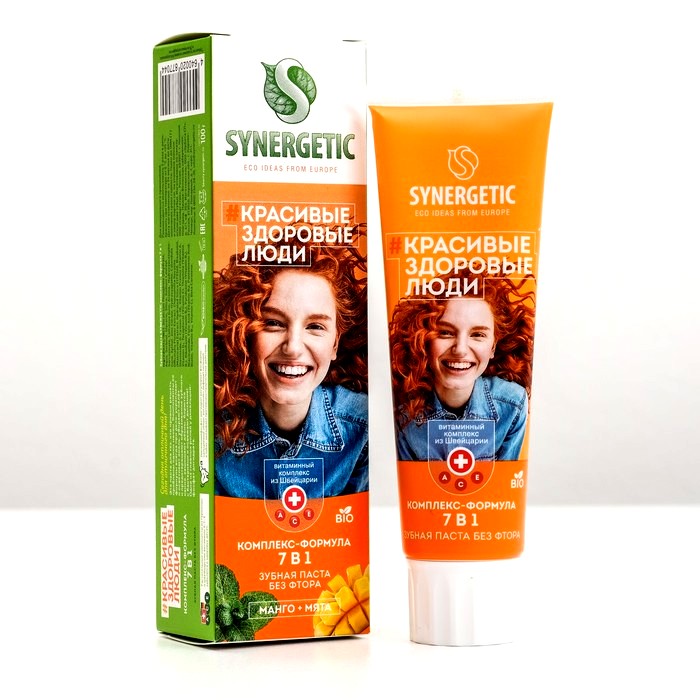 З/паста Synergetic комплекс-формула 7 в 1, 100 г