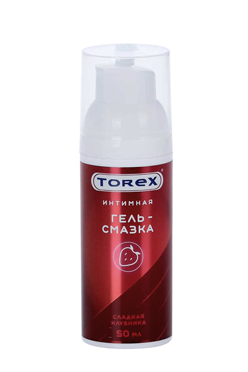 Гель-смазка «Torex» сладкая клубника, 50 мл