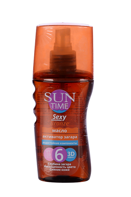 Масло-спрей активатор загара Биокон «Sexy Bronze — 3D эффект» SPF 6, 150 мл