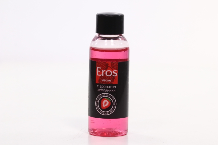 Масло массажное интимное «EROS FANTASY», с ароматом земляники, флакон 50 мл