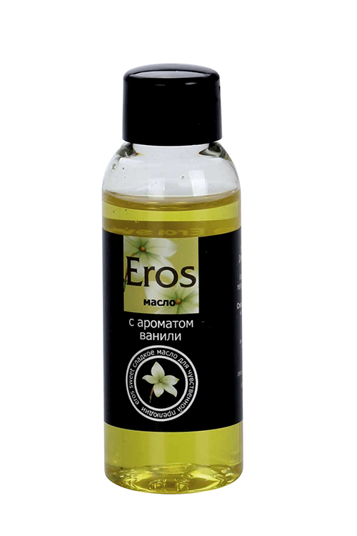 Масло массажное интимное «EROS SWEET», с ароматом ванили, флакон 50 мл