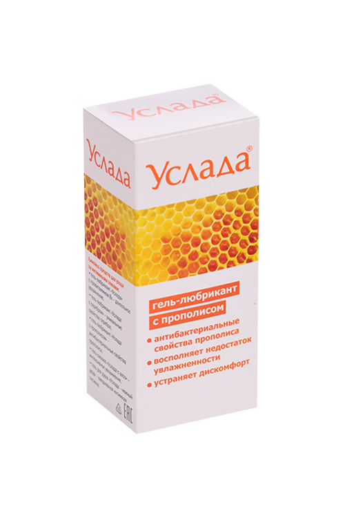 Гель-лубрикант «Услада с прополисом», 30 г