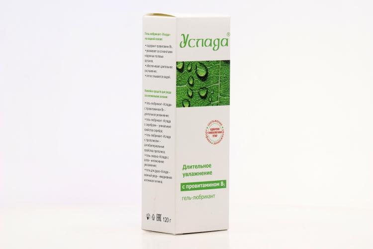 Гель-лубрикант Услада, с провитамином B5, 120 г