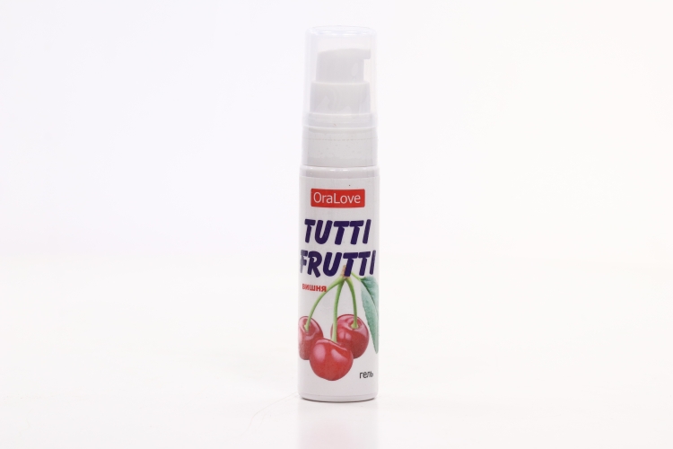 Съедобная смазка «OraLove. TUTTI-FRUTTI ВИШНЯ», для орального секса, 30 г