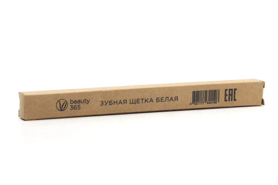 З/щетка Beauty 365 из бамбука с серебряным напылением белая