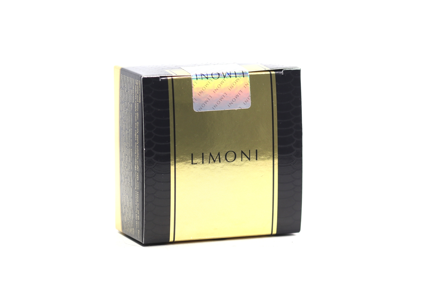 Патчи Limoni Premium Syn-Ake д/глаз антивозрастные с пептидами/змеиным ядом разглаживающие, 60 шт