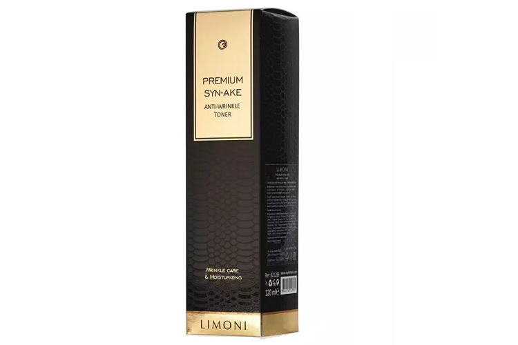 Тонер Limoni Premium Syn-Ake д/лица со змеиным ядом антивозрастной, 120 мл