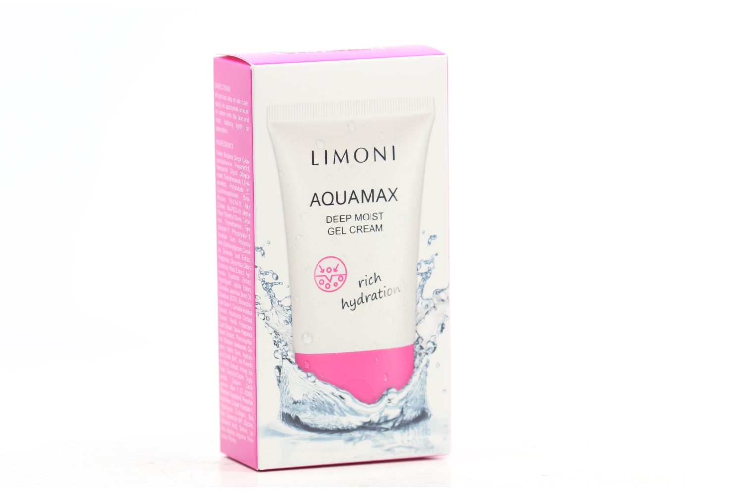 Гель-крем Limoni д/лица Aquamax deep moist глубокоувлажняющий, 50 мл
