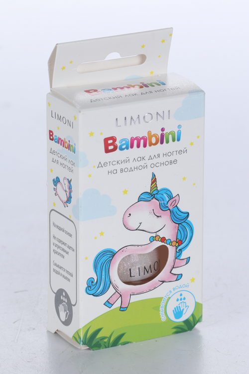 Лак Limoni Bambini д/ногтей тон 01/молочный 7 мл