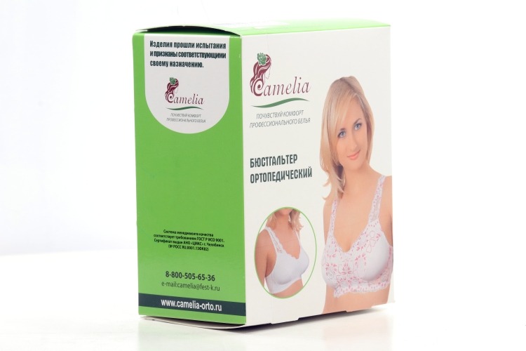 Бюстгальтер Camelia ортопедический 0884У белый 85 D