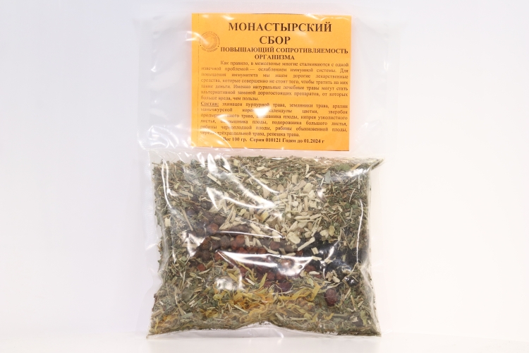Сбор Монастырский повышающй сопротивляемость, 100 г