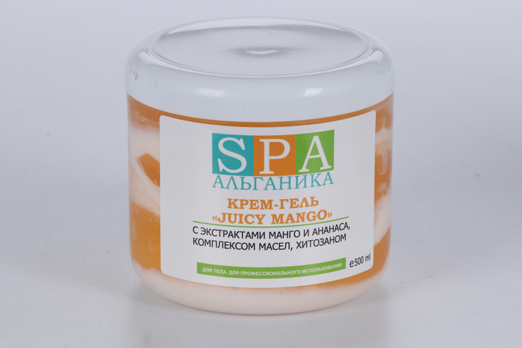 Крем-гель Альганика Juicy mango с комплексом масел, 500 мл