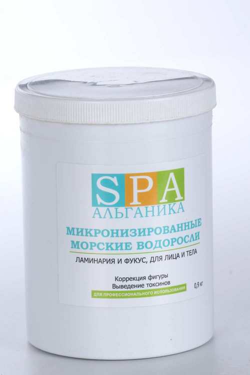 Водоросли морские Альганика микронизированные д/лица и тела/ламинария и фукус, 0,9 кг