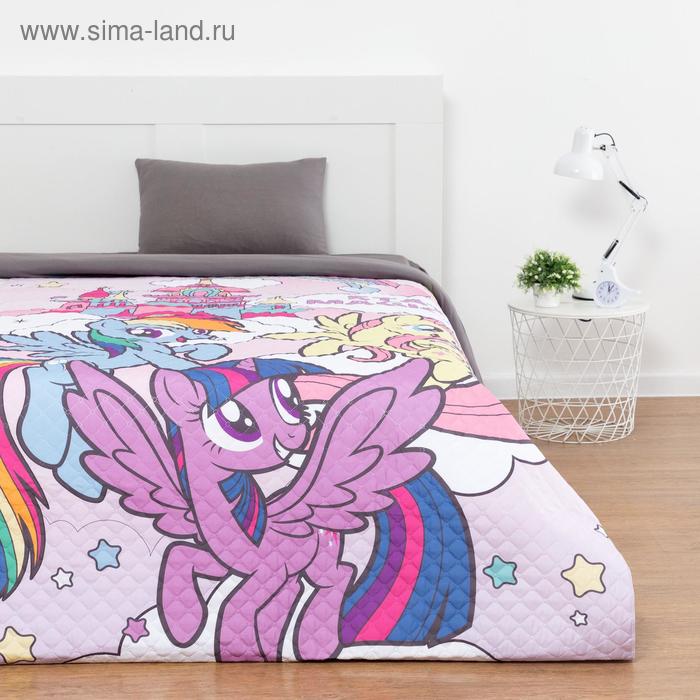Покрывало «Friends» Мой маленький пони 1,5 сп, 145х210 см, микрофибра