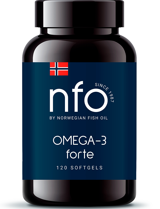 Norwegian Fish Oil Омега-3 Форте, 1 384 мг, 120 шт