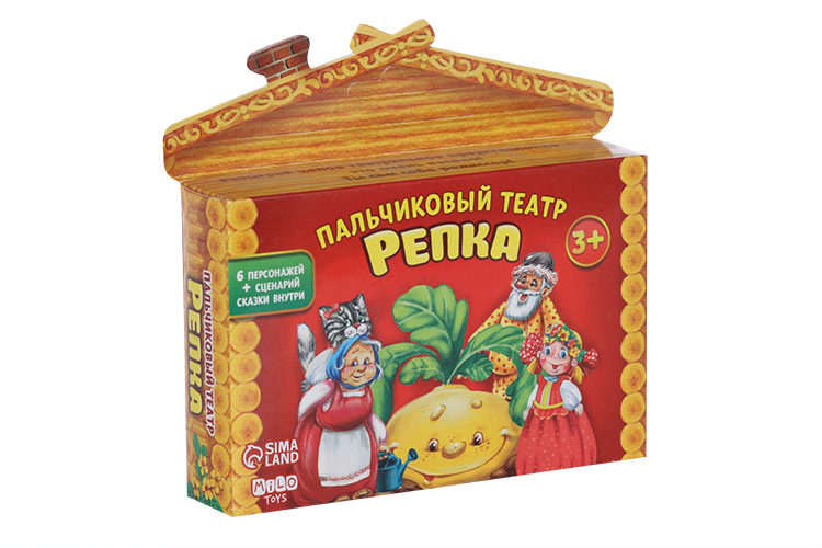 Кукольный театр «Репка», набор 6 шт.