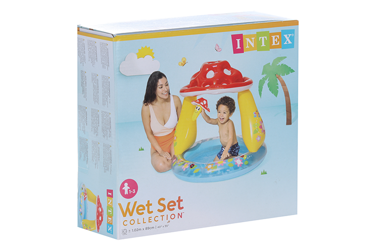 Бассейн надувной Гриб 102 х 89 см от 1-3 лет 57114NP INTEX