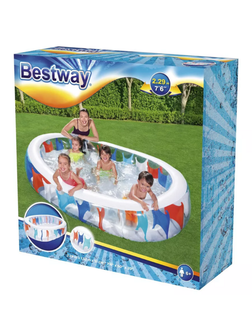 Бассейн надувной, 229 х 152 х 51 см, от 6 лет, 54066 Bestway