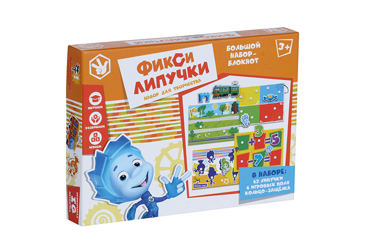 Веселые липучки «Умное лото», Фиксики