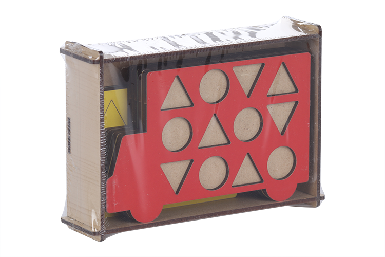 Мозаика «Грузовичок», 15 × 10 см, набор 4 шт.