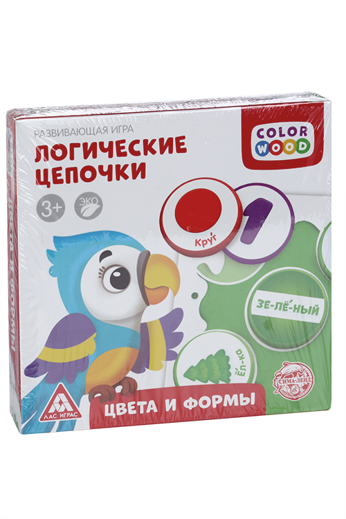 Развивающая игра «Логические цепочки. Цвета и формы»