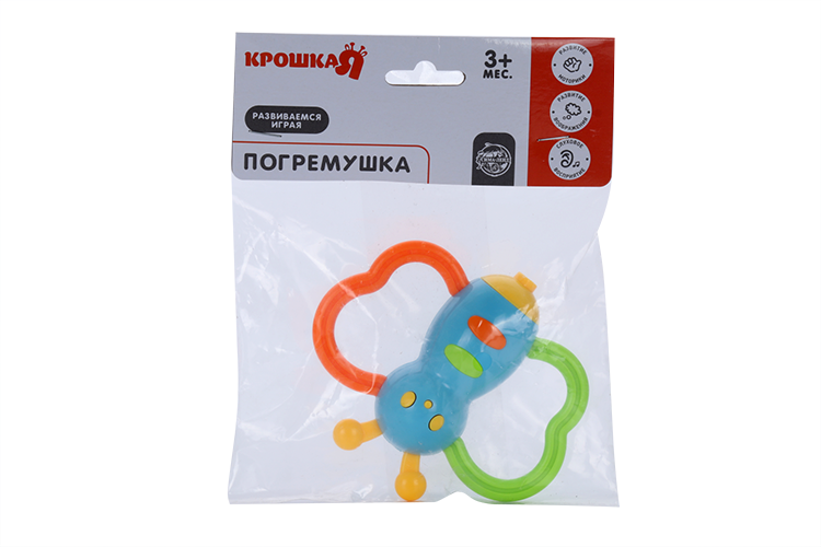 Погремушка «Бабочка — дудочка»