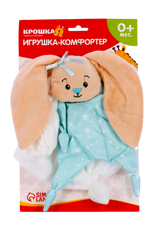 Игрушка Зайчишка д/новорождённых развивающая