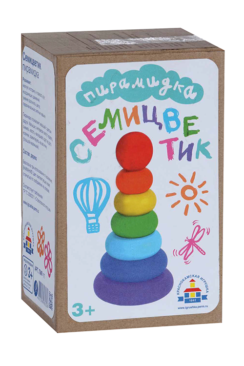 Пирамидка «Семицветик»