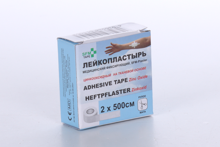 Лейкопластырь SFM-Plaster мед/фиксир ткан основа 2х500 см