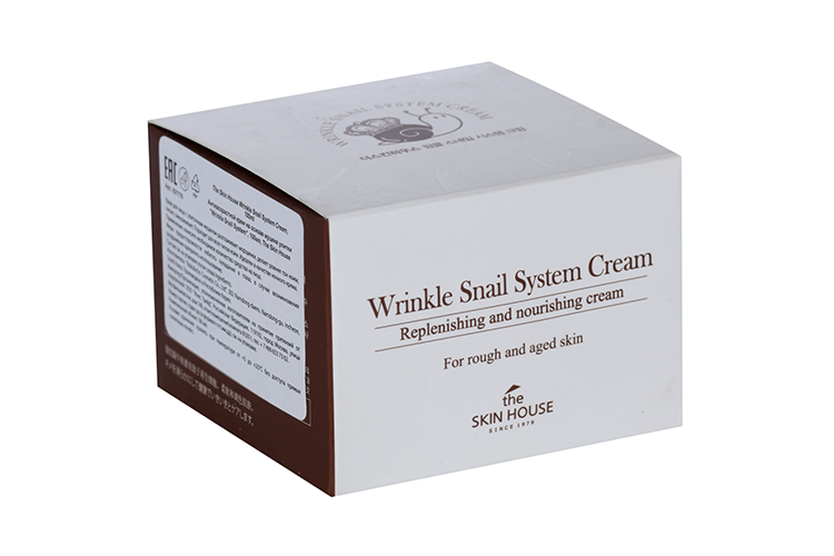 Крем The Skin House wrinkle snail system д/лица антивозрастс улиточным муцином, 100 мл
