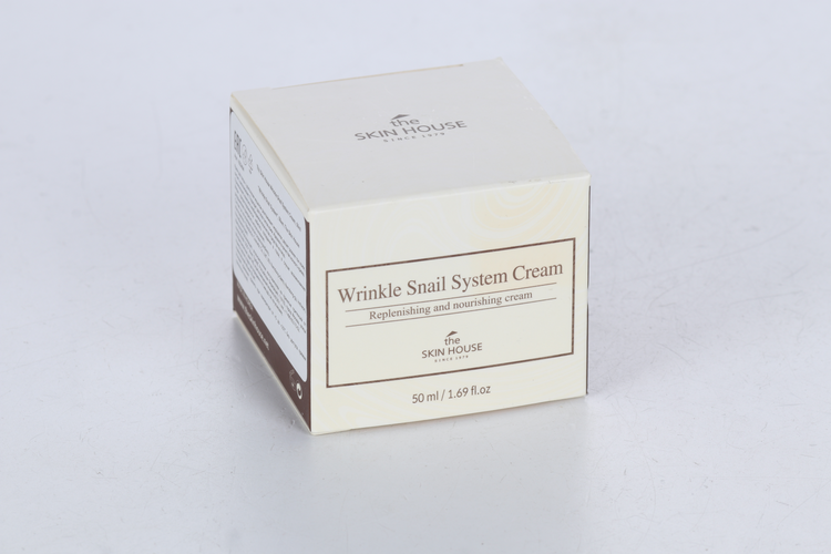 Крем The Skin House wrinkle snail system на основе муцина улитки антивозрастной, 50 мл