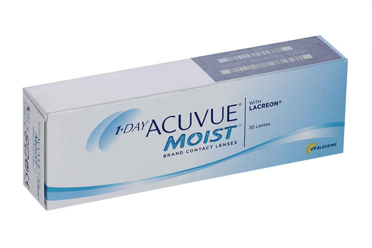 Контактные линзы 1-Day ACUVUE Moist 30 линз однодневные -5.75 / 14.20 / 8.5