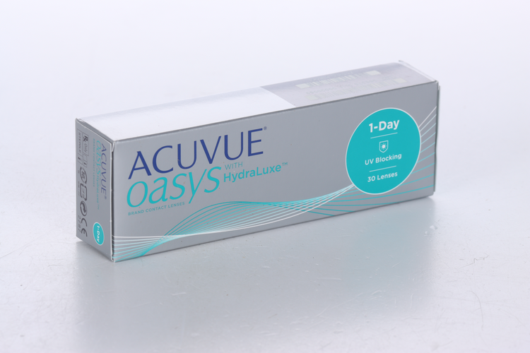 Контактные линзы 1-Day ACUVUE Oasys with hydraluxe 30 pk однодневные -6.00 / 14.30 / 8.5 30 шт