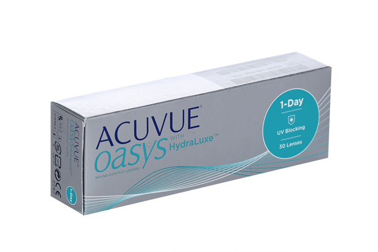Контактные линзы 1-Day ACUVUE Oasys with hydraluxe 30 pk однодневные -5.50 / 14.30 / 8.5 30 шт